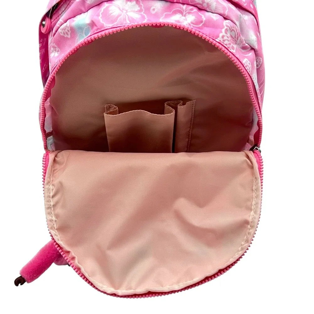 Kipling Challenger Women's Small Backpack Garden Clouds Butterfly & Floral Theme